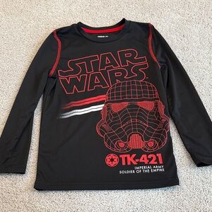 Star Wars Black and Red Active Shirt